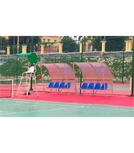 Băng 4 ghế composite lưng cao